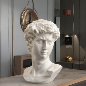 Estilo europeo figura griega escultura resina David Apolo Venus Galería de Arte Moderno Oficina Naturaleza muerta adornos para el hogar - Product Image 4