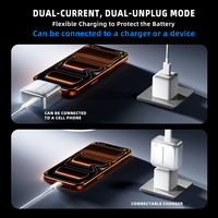 Adaptateur de charge Type-C intelligent à arrêt automatique, protection contre la coupure automatique, protection contre la surcharge, charge rapide 6A
