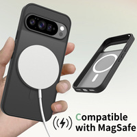 Coque de Téléphone Magnétique Puissante Agréable au Toucher avec Recharge sans Fil pour Google Pixel 9 Pro XL Pixel 10 Pro XL