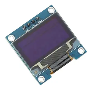0.96英寸蓝色I2C IIC OLED LCD模块4pin竞争价格
