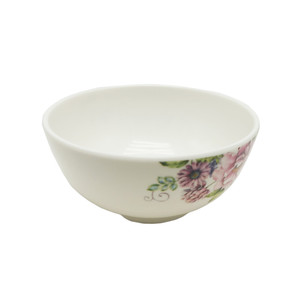 AIMI Vente en gros de vaisselle blanche chinoise, bol en plastique incassable de 5 pouces, petit bol à riz et à soupe en mélamine - Product Image 5