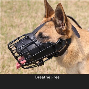 <span class=keywords><strong>Bozal</strong></span> Táctico para Perros Medianos y Grandes, para Entrenamiento de Fuerzas Policiales Especiales K9, Protección Contra Mordeduras de Atravesamiento, Suministros de Entrenamiento Canino - Product Image 3