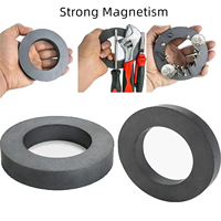 Aimants en ferrite Y35 en céramique de haute qualité taille personnalisée 45mm-220mm poudre magnétique de ferrite de baryum aimant en ferrite conforme