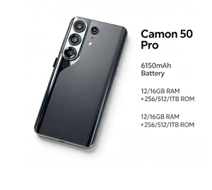 โทรศัพท์มือถือ Camon 50 Pro หน้าจอ AMOLED 6.7 นิ้ว 120Hz ระบบปฏิบัติการ Android 15 รองรับ 5G สมาร์ทโฟน แบตเตอรี่ 6150mAh รองรับซิมคู่ Octa Core กล้อง 48MP - Product Image 2