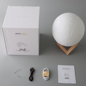 Lámpara de Mesa Moderna Personalizada con Control Remoto LED de PVC, Regalo para Niños, Recargable, Regulable, Táctil, 2 Colores, 18 cm - Product Image 6