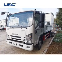 Camion Benne Léger ISUZU 6 Tonnes 4*2 Euro5 Neuf avec Caméra Arrière Volant à Gauche