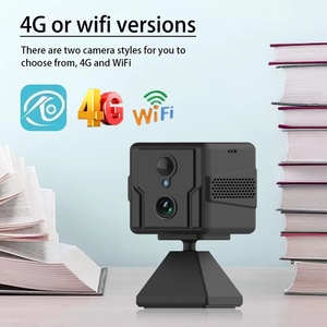 Mini cámara de vigilancia interior inalámbrica 4G con batería de 3000mAh, acceso a tarjeta SIM GSM/LTE, Sensor CMOS, <span class=keywords><strong>red</strong></span> de <span class=keywords><strong>seguridad</strong></span> para el hogar - Product Image 3