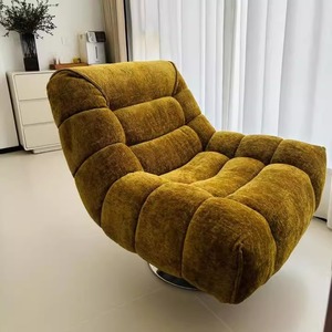 Nouveau <span class=keywords><strong>Fauteuil</strong></span> Pivotant Confortable et Souple en PU, Design Japonais, pour Salon - Collection 2025 - Vente Flash - Product Image 4