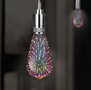 Lampadina <span class=keywords><strong>LED</strong></span> per fuochi d'artificio 3D, lampadina a <span class=keywords><strong>LED</strong></span> ST19, ST19/prisma/<span class=keywords><strong>LED</strong></span>,1 conteggio multicolore - Product Image 6
