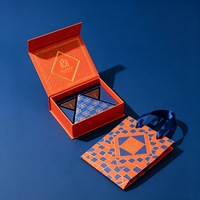 Maßgefertigte Luxus-Magnetbox Geschenkset mit Papiertüte Starre Verpackung Schokolade Süßigkeiten Ramadan Eid Islamisches Muster Großhandel