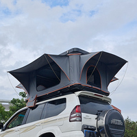 Kunden spezifisches Autodach zelt für SUV/Jeep/Pickup Shell Camping zelt auf dem Dach mit Leiter Quick Setup Outdoor Camper