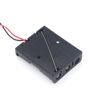 Soporte para baterías 3AA con cable, serie de 4.5V, cables rojos y negros para proyectos electrónicos - Product Image 4