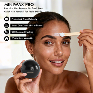 Kit chauffe-cire rapide pour épilation nasale et des lèvres, marque privée, mini-appareil à cire rechargeable par USB pour femmes et hommes - Product Image 3
