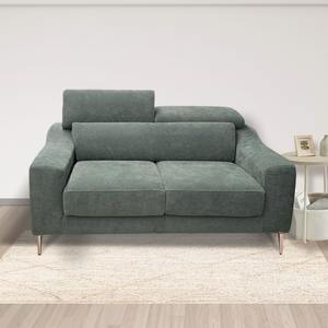 Divano WINSON a 2 Posti in Tessuto Verde Salvia con Sedute Rimovibili - Product Image 1