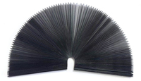 Malla Mosquitera Plegable de Fibra de Vidrio de Alta Resistencia, Delgada y Resistente al Viento, para Puertas y Ventanas Exteriores de Dormitorios