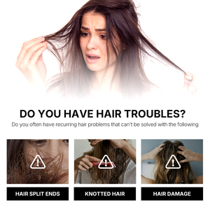 แชมพูครีมเคราตินสมุนไพรออร์แกนิคอเนกประสงค์ผสมแอสตาแซนธินและน้ำมันอาร์แกน 2-in-1 บำรุงและฟื้นฟูสี<span class=keywords><strong>ผม</strong></span>ให้เรียบลื่น - Product Image 3