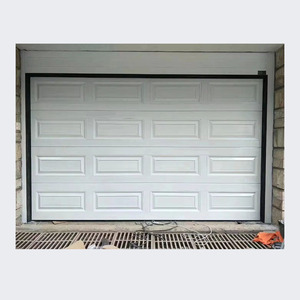Wood Garage <strong>Doors</strong> With Pedestrian <strong>Door</strong> Sectional Garage <strong>Door</strong> - Product Image 1