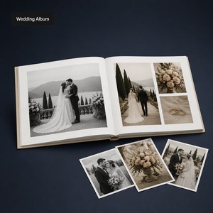 Servizio di Stampa di Libri Fotografici d'Arte, Stampa Giclée su Ioduro d'Argento Archivabile, Album Personalizzato OEM con Montaggio Layflat, Produzione all'Ingrosso - Product Image 1