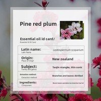 Huile Essentielle de Manuka de Nouvelle-Zélande Biologique Distillée de Haute Qualité 5ml Leptospermum Scoparium Matière Première pour Soins de la Peau et Aromathérapie OEM