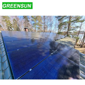 ระบบพลังงานแสงอาทิตย์แบบออฟกริดครบชุด Deye Hybrid 16KW 16KWH 32KWH สำหรับจ่ายไฟบ้าน GRB51.2-314Ah แผงโซลาร์เซลล์ Greensun 570-590w - Product Image 5