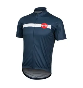 Jersey Bersepeda OEM kedatangan baru Logo Anda kualitas tinggi pakaian bersepeda sublimasi