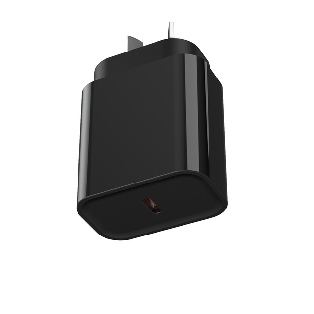Factory High Quality Pure PC Housing 45W Type C GaN PD45W PPS SAA Certified EN62368 Fast Charger USB-C Mobile Phone Adapter