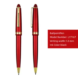 Promotional Novelty Touch Metal Aluminium Customized Pen Ball Point Pen Ballpoint Pens With Custom Logo