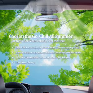 نظام تكييف هواء عالمي للسيارات من كايدا يعمل بجهد 12 فولت و24 فولت، مكيف هواء للشاحنات أثناء التوقف - Product Image 5