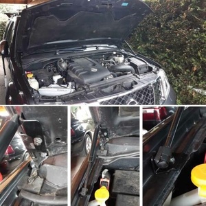 สปริงไฮดรอลิกแก๊สสภาพใหม่ อะไหล่รถยนต์สำหรับ Navara D40 สำหรับซ่อมแซมฝากระโปรง สภาพใหม่ - Product Image 4