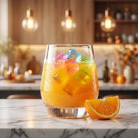 Glaçons en plastique réutilisables en vrac, qualité alimentaire, sans BPA, pour whisky, cocktails, bars, hôtels, restaurants, fournisseur OEM