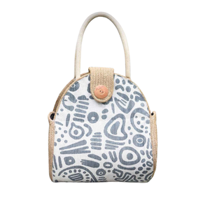 Custom Single-Shoulder Round Jute <b>Shopping</b> <b>Bag</b> <b>Zipper</b> | Eco-Friendly Reusable Tote Bangladesh | Factory Direct Custom Logo <b>Bag</b> - Product Image 3