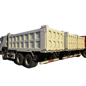 Yeni çin 400hp ağır kamyon Howo 6x 4 DAMPERLİ KAMYON inşaat projesi yüksek verim DAMPERLİ KAMYON