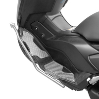 NMAX155 – Barres de protection robustes en acier inoxydable et alliage d'aluminium avec repose-pieds 3D pour moto
