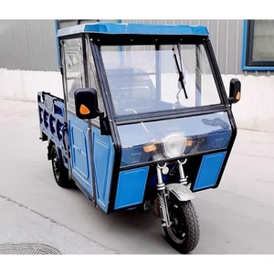 Tricycle électrique pour adultes à 3 roues, carrosserie ouverte, double usage, transport lourd de passagers et de marchandises, vélo électrique 60V 1500W, siège pliable - Product Image 5