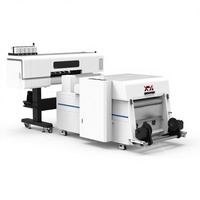 Nouvelle imprimante DTF automatique Xmay haute vitesse A3 30 cm pour t-shirts, avec têtes d'impression, encre pigmentée, transfert de film PET flexible, garantie 1 an