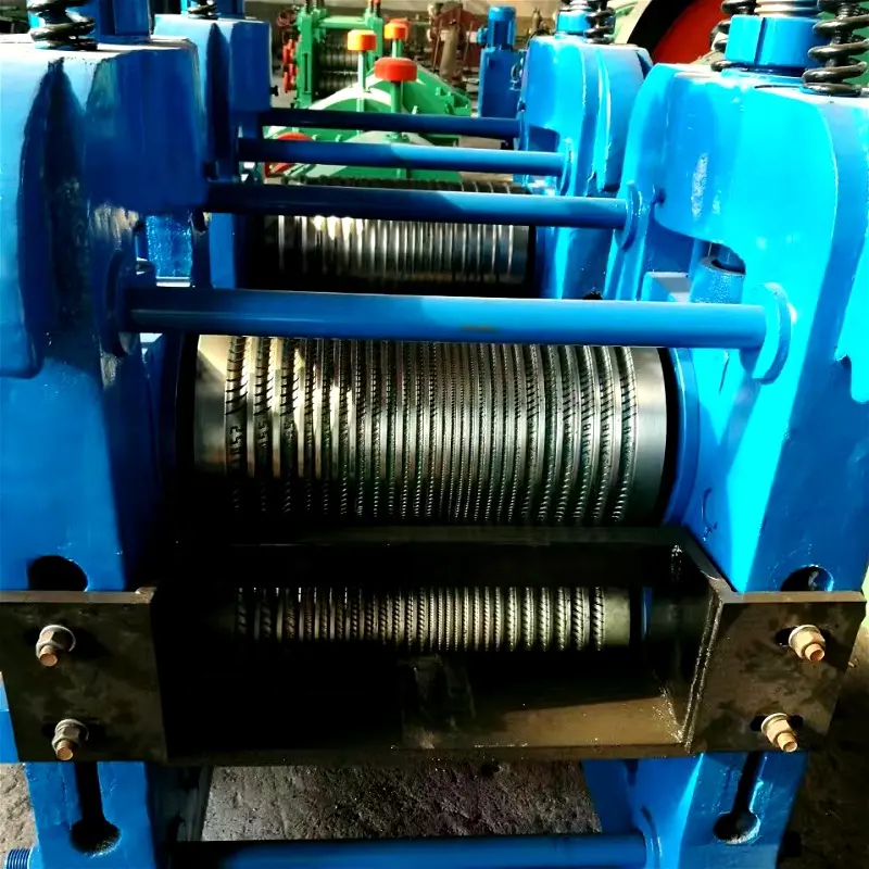 8mm 16mm iron steel rod rebar angle tmt bar mini hot re rolling mill rolls plant making machine production line