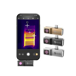 Caméra thermique de mesure de température sans contact, téléphone portable, imagerie thermique infrarouge, utilisation avec smartphone - Product Image 2