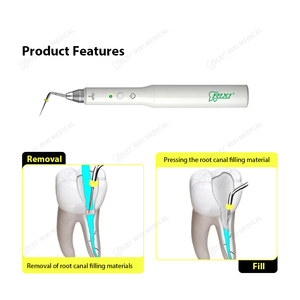 Penna dentaria Endo Cordless guttaperca otturazione Melt Filling strumento con punte riscaldanti per terapia orale - Product Image 3