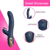 Vente en gros OEM PleasureHub Vibrateur Lapin 4-en-1 télescopique à aspiration et chauffant, contrôlé par application IA, pour femmes