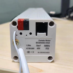 Hotel Hospital Estadio Aeropuerto Ventana Cortina motorizada Sistema de motor Control remoto de autobús KNX Abridor de controladores de pista eléctrica inteligente - Product Image 6