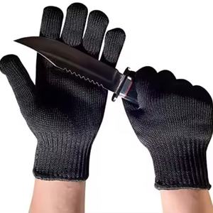 Gants de travail de sécurité anti-coupure industriels texturés en HPPE Ruijunhong, vente en gros directe usine, 26 cm, pour usage personnel en cuisine - Product Image 3