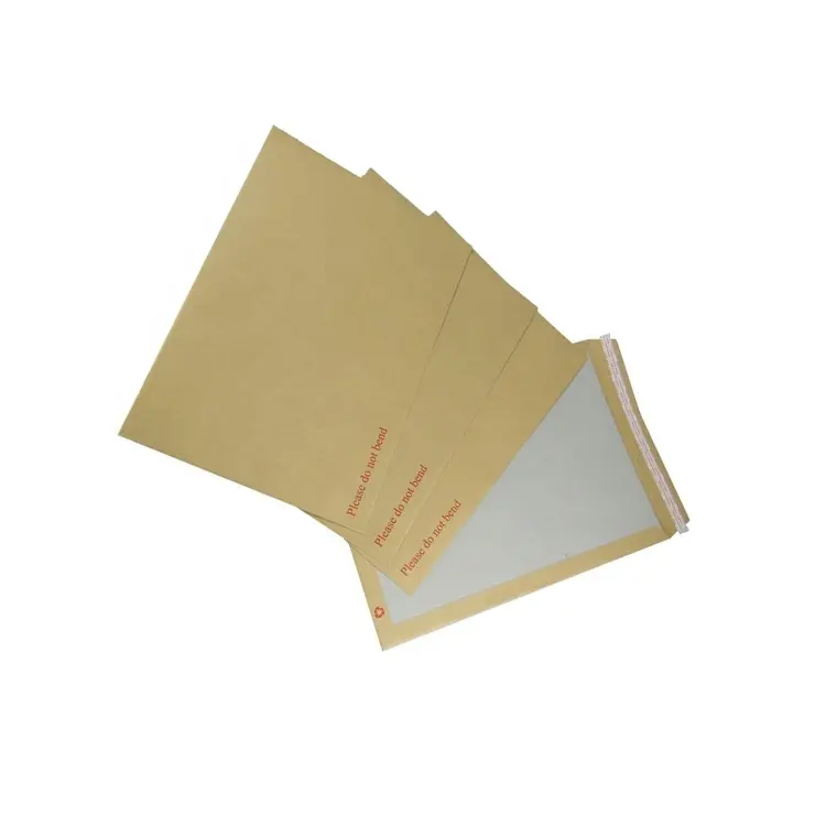 הדפסה אישית מתכלה compostable נא לא לכופף c3 C4C5 c6 לוח קשיח מעטפות