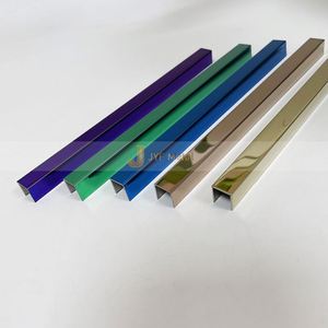 Perfil de Acero Inoxidable en Forma de U para Decoración de Paredes y Pisos de Apartamentos, Accesorios para Azulejos Resistentes al Agua y Duraderos, Directo de Fábrica - Product Image 2