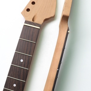 Mástil de guitarra eléctrica TL/ST de arce tostado sin terminar de 25.5 pulgadas con 22 trastes y diapasón de palisandro - Product Image 3