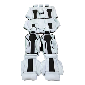 Funda <span class=keywords><strong>de</strong></span> asiento <span class=keywords><strong>de</strong></span> coche <span class=keywords><strong>de</strong></span> repuesto completo <span class=keywords><strong>de</strong></span> cuero Nappa blanco claro personalizado DOS para <span class=keywords><strong>BMW</strong></span> <span class=keywords><strong>3</strong></span> Series 2018 <span class=keywords><strong>asientos</strong></span> deportivos M3 mejorados <span class=keywords><strong>de</strong></span> primera fila - Product Image 1