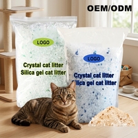 Pemasok grosir penghilang bau bebas debu Gel silika pasir kristal CatLitter