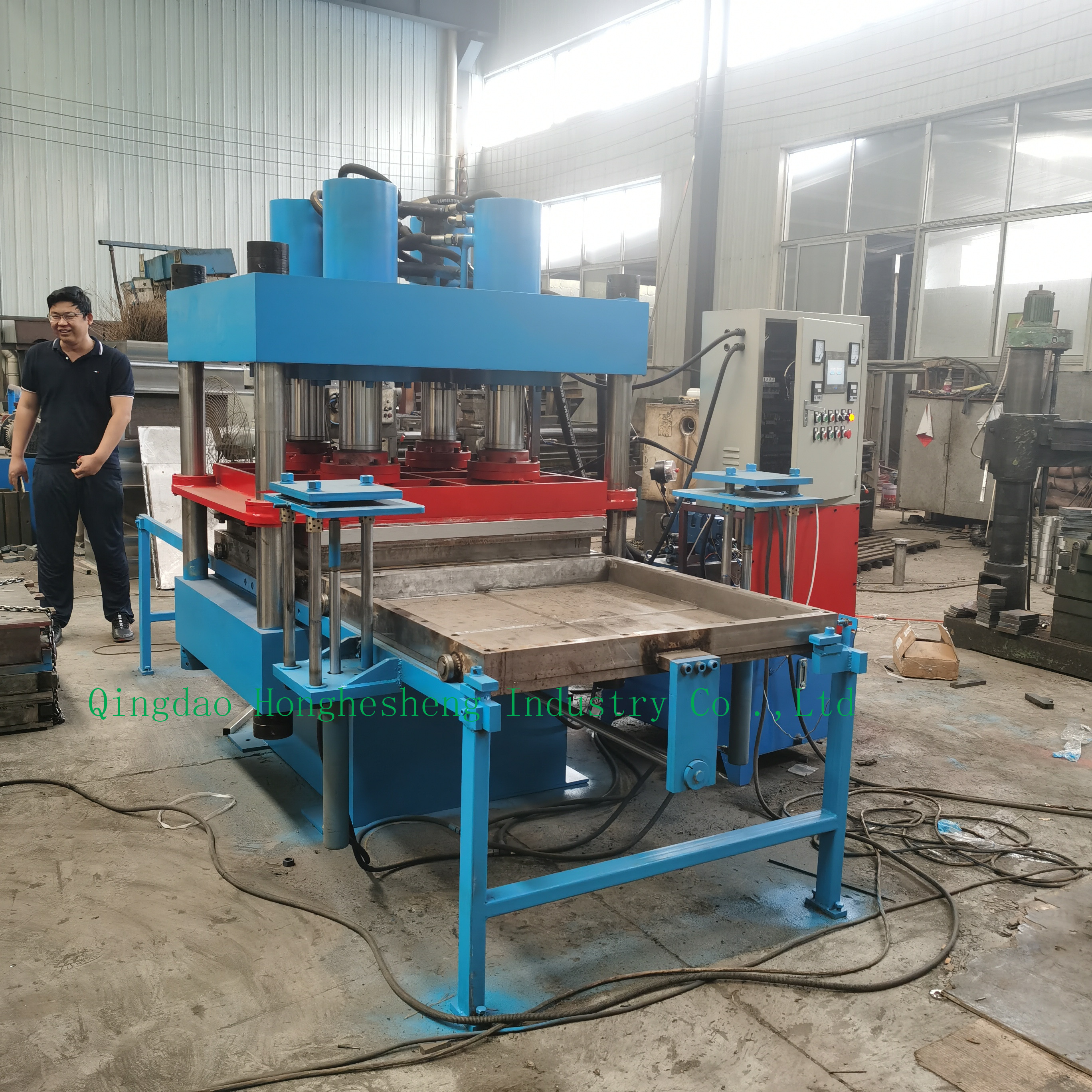 Rubber Mat/ Floor Tile Making Machine