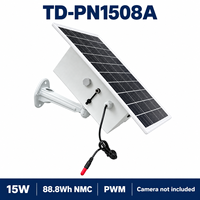 Kit d'alimentation solaire 15W avec batterie NMC 88,8Wh PWM pour équipement de télémétrie basse consommation