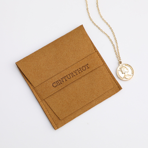 <b>Large</b> and Small Batches OEM Custom Microfiber Jewelry Pouch Soft Necklace <b>Gift</b> Bag, Durable Luxury Packaging - Product Image 6