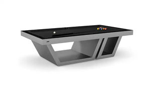 Tables de billard haut de gamme au design moderne, <span class=keywords><strong>9</strong></span> et 7 pieds, snooker et billard, qualité CPBA, tissu, ardoise et coussinets en MDF, différentes tailles - Product Image 3